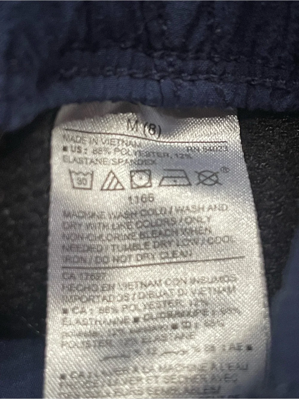 Old Navy Dark Blue Drawstring Kids Shorts